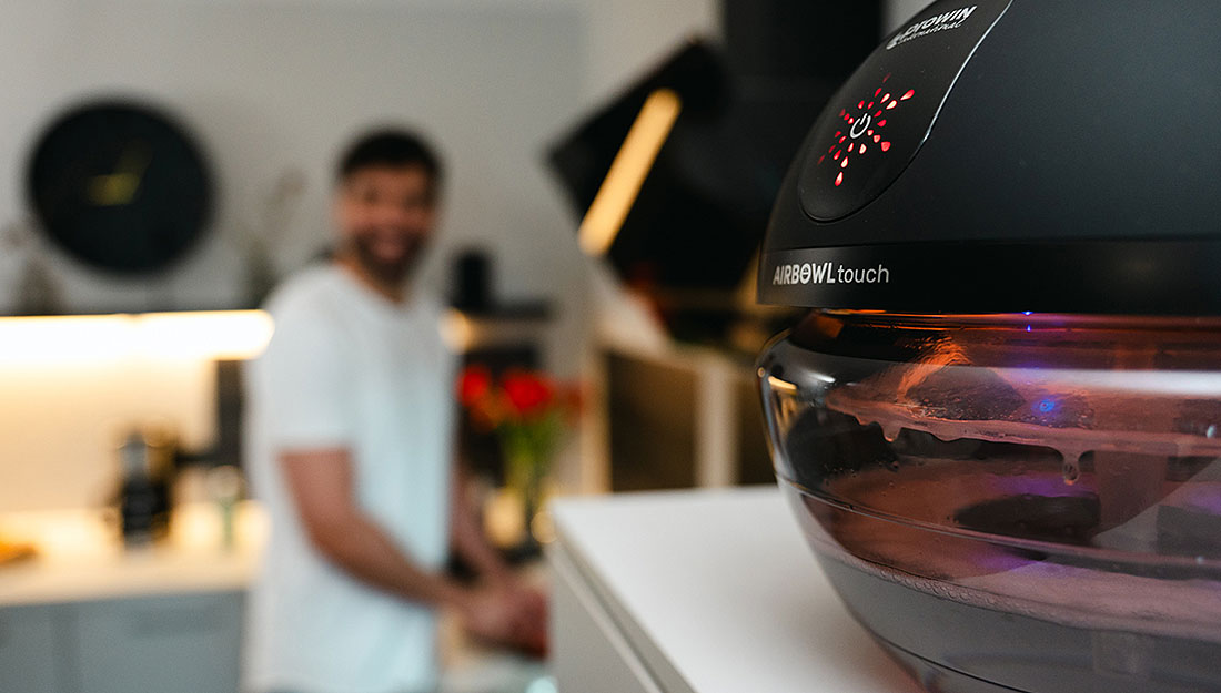 proWIN AIRBOWL touch in der Küche