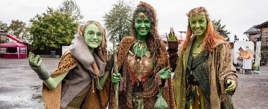 Die Fabelwesen des FairyCircus wollen Besucher, vor allem die kleinen Gäste, in eine andere Welt entführen